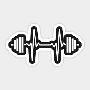 Fitness Is Life Sticker